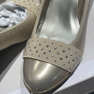 Anne Klein wedge heels, great for work or casual wear.